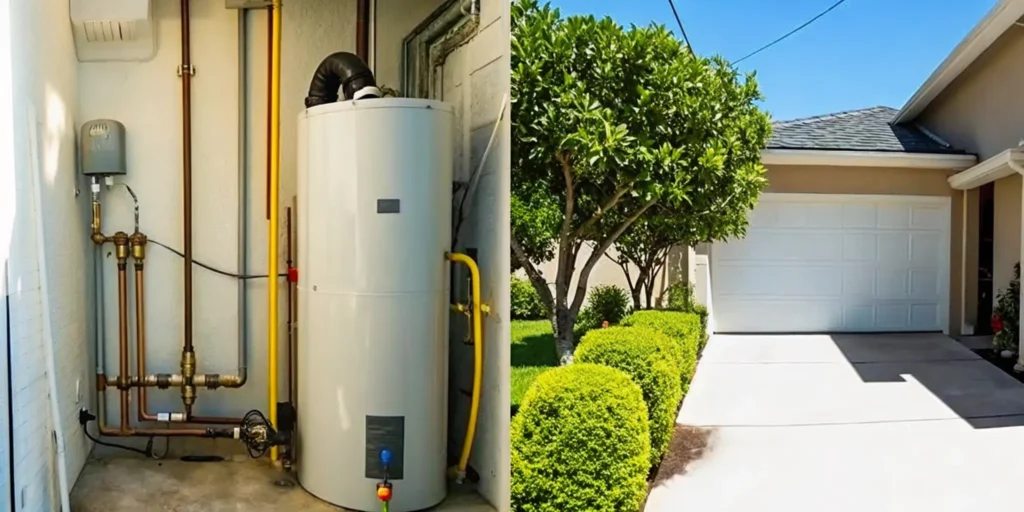 Residential water heater showing an early warning drip